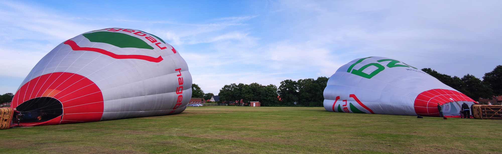 Weser Ems Ballonteam, hagebau & BZN Sponsor